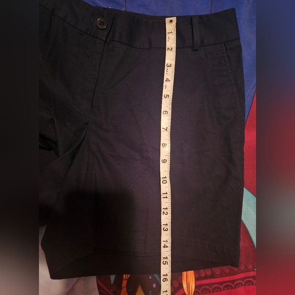 🩷Talbots Shorts Size 10 Color Black💜 - Picture 3 of 7